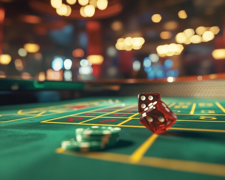 Caribbean Stud Poker table selection and betting interface on puma99 login